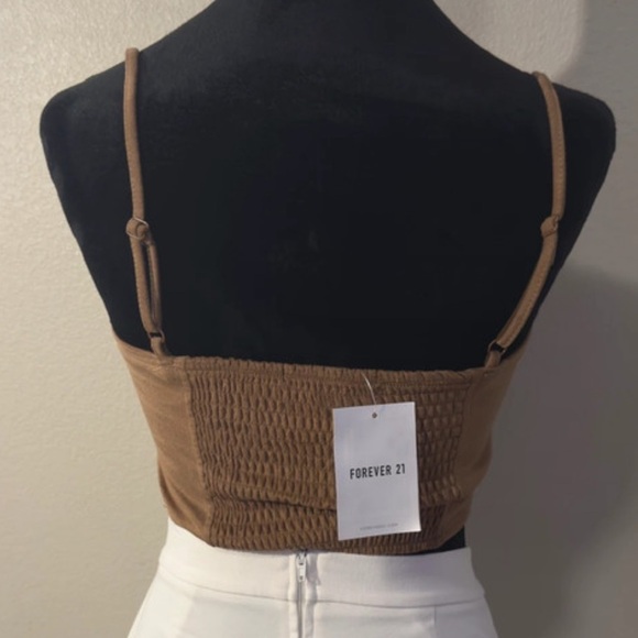 Forever 21 Velvet Tan Western Shirt - Picture 3 of 7